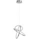 Circa LED 21 inch Chrome Pendant Ceiling Light