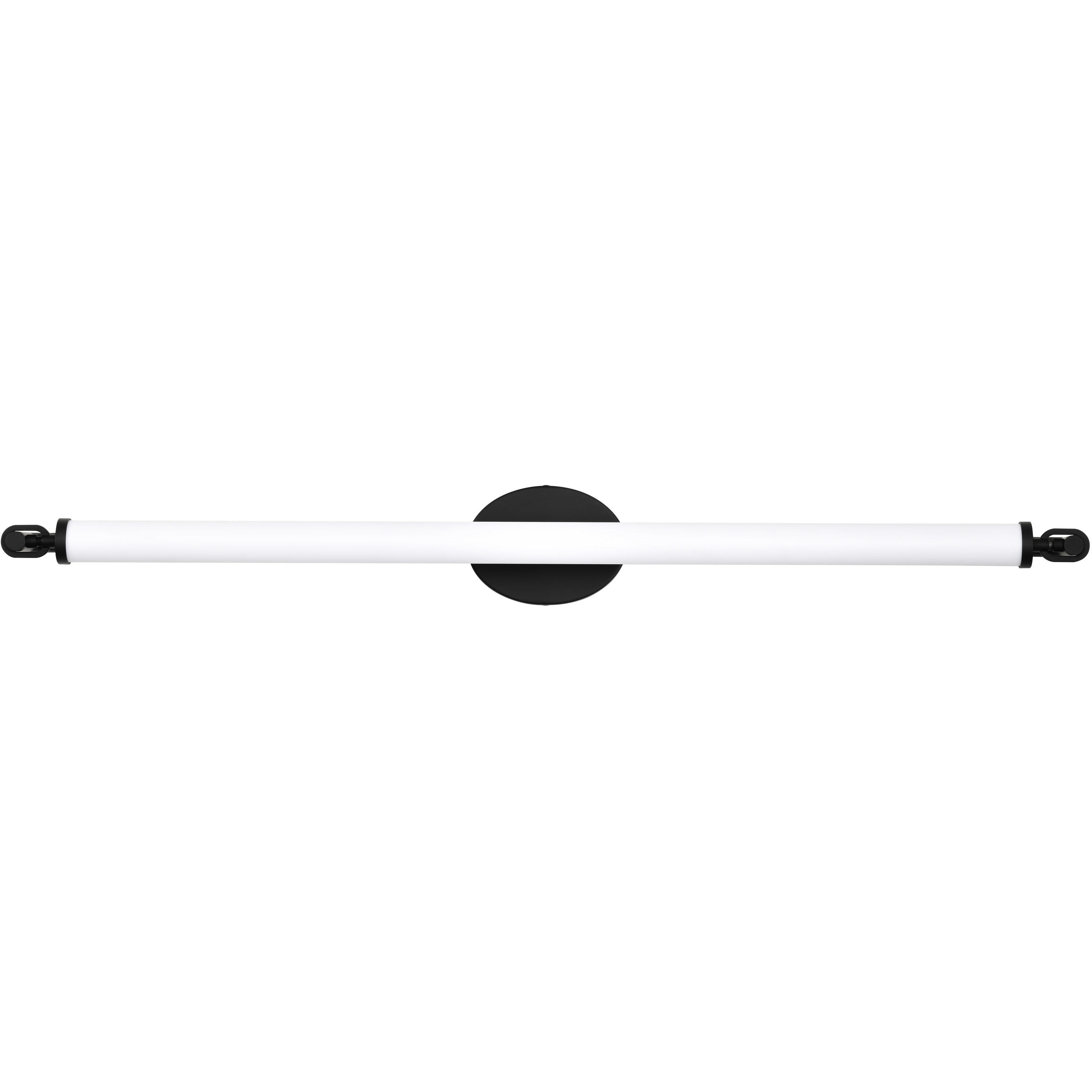 Edgeworth LED 39.63 inch Matte Black Vanity Light Wall Light