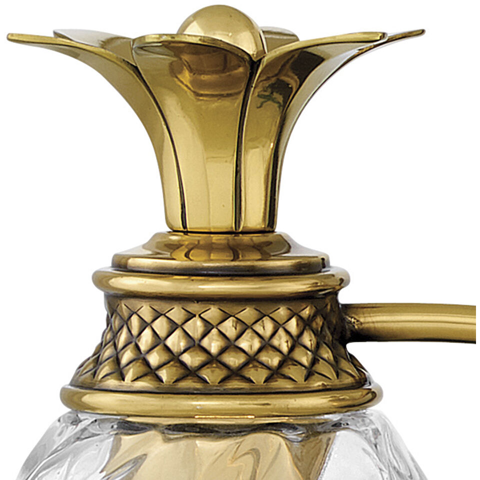 Plantation 5 Light 37 inch Burnished Brass Vanity Light Wall Light