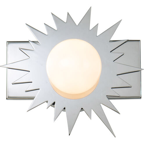 Soleil 1 Light 8 inch PC Bath Light Wall Light in Polished Chrome