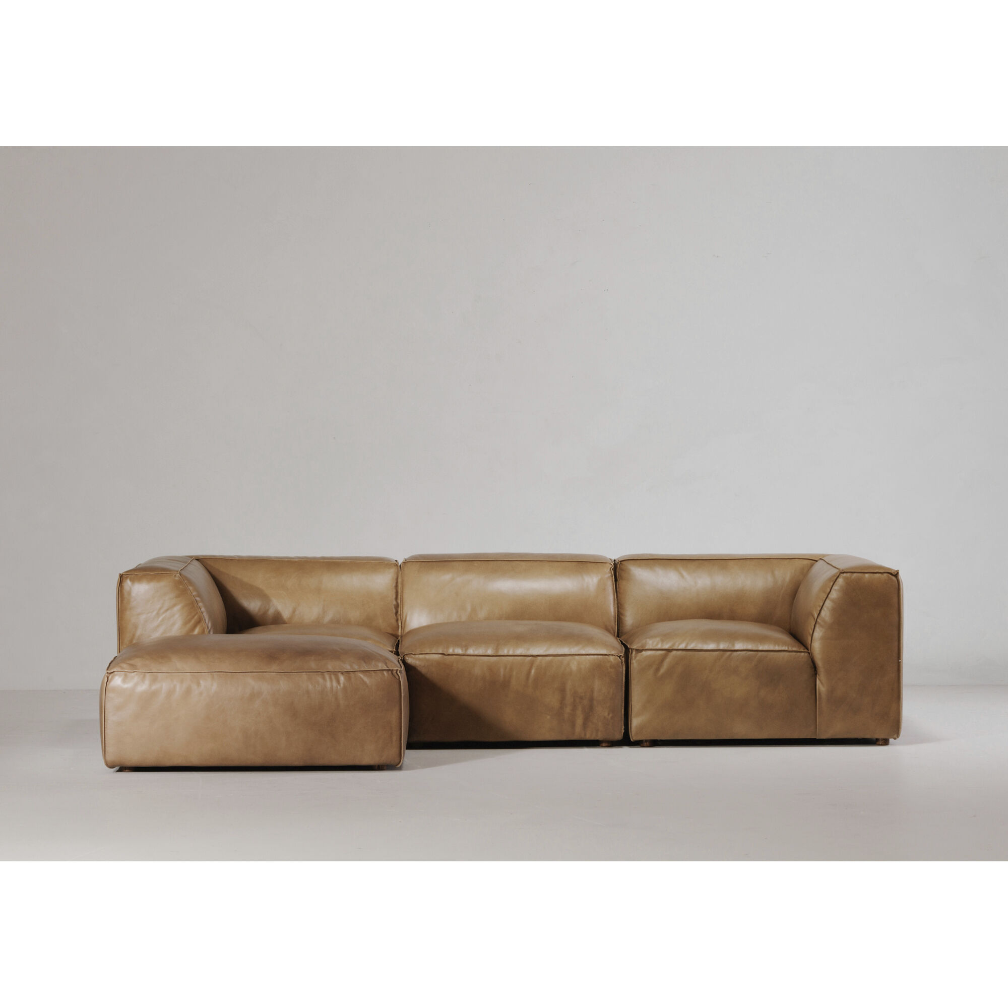 Luxe Brown Slipper Chair