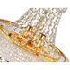 Empire 6 Light 14 inch Gold Chandelier Ceiling Light