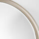 Thomas O'Brien Tricia 24 X 24 inch Polished Nickel Illuminated Round Mirror