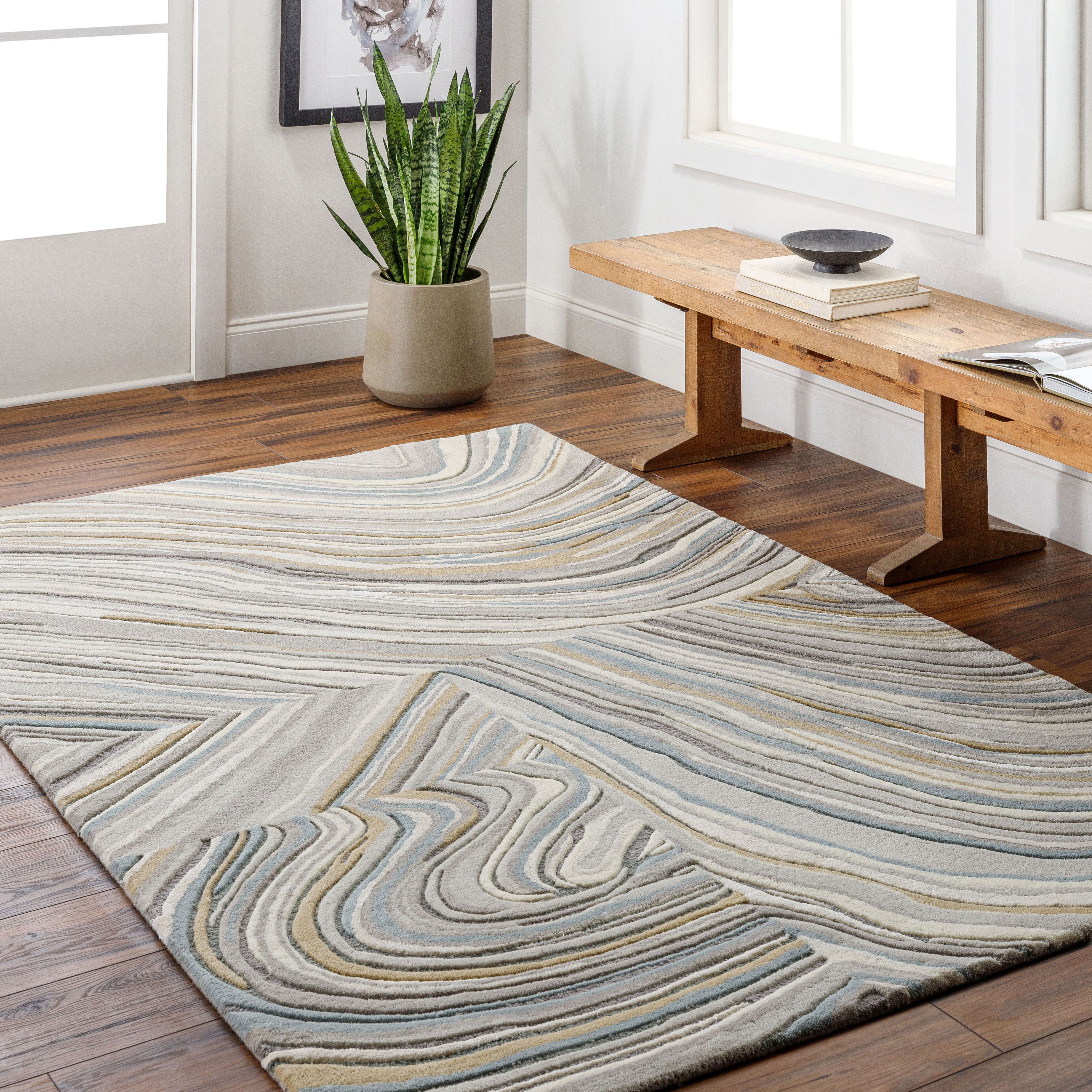Dreamscape 90 X 60 inch Rug in 5 x 8, Rectangle