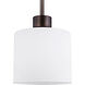 Canfield 1 Light 5.5 inch Bronze Pendant Ceiling Light