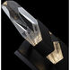 Beyond Traverse LED 4.8 inch Black Bath Vanity & Wall Light