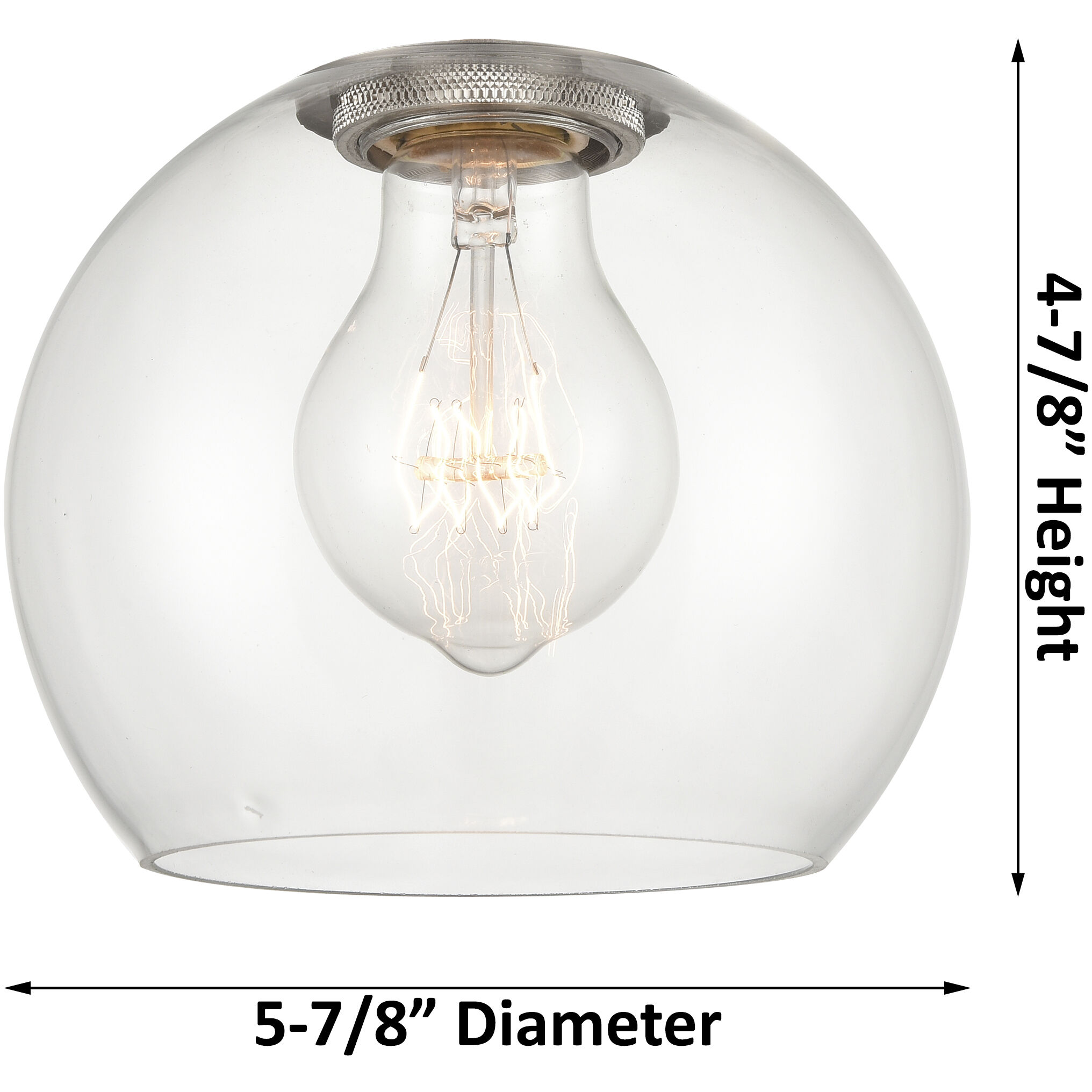 Crown Point Sconce Wall Light in Satin Nickel, Seedy Glass