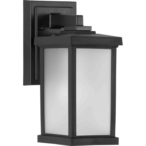 Trafford Non-Metallic Lantern 1 Light 12 inch Textured Black Outdoor Wall Lantern