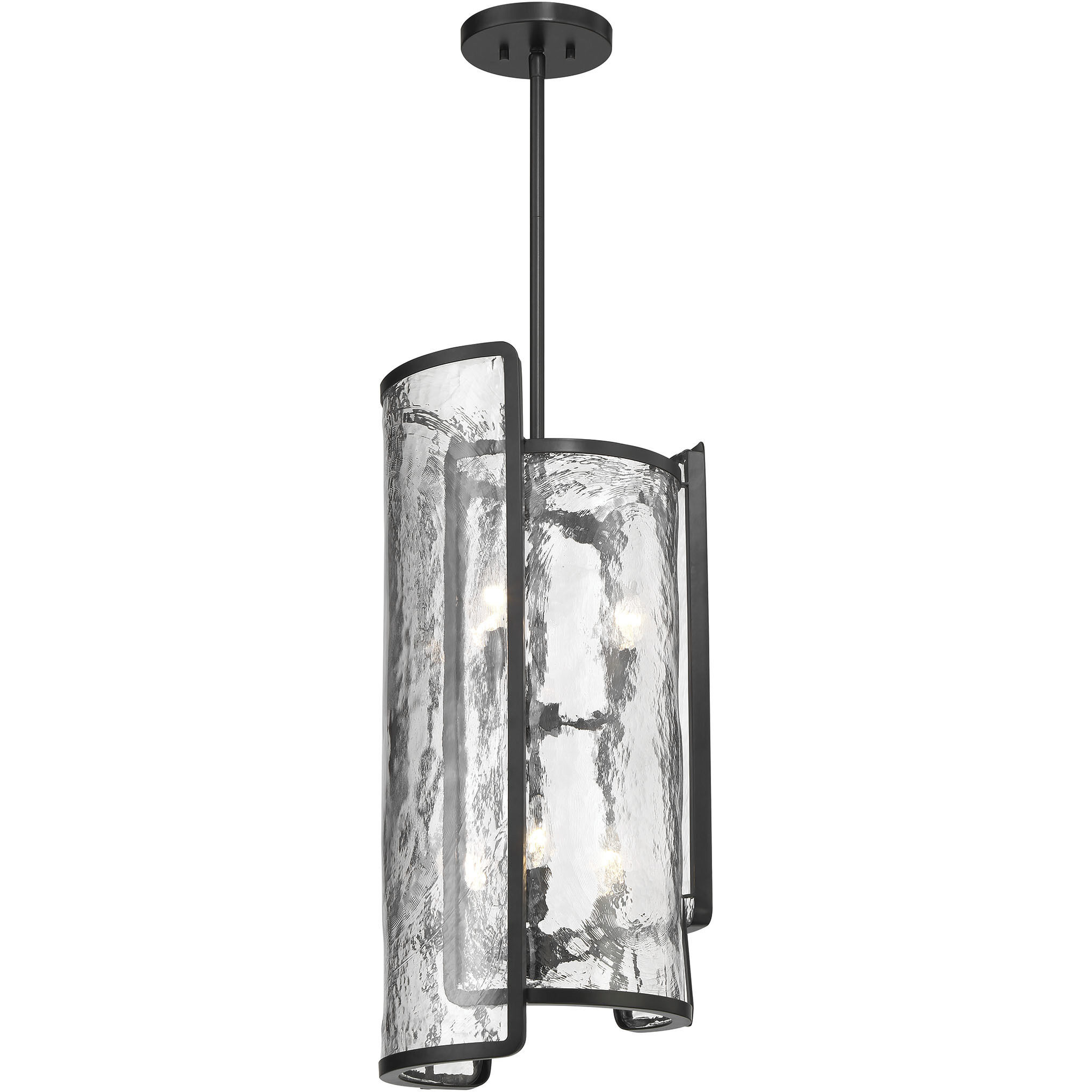 Bella Collina 6 Light 14 inch Coal Foyer Pendant Ceiling Light