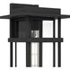 Morgan 1 Light 18 inch Earth Black Outdoor Wall Lantern
