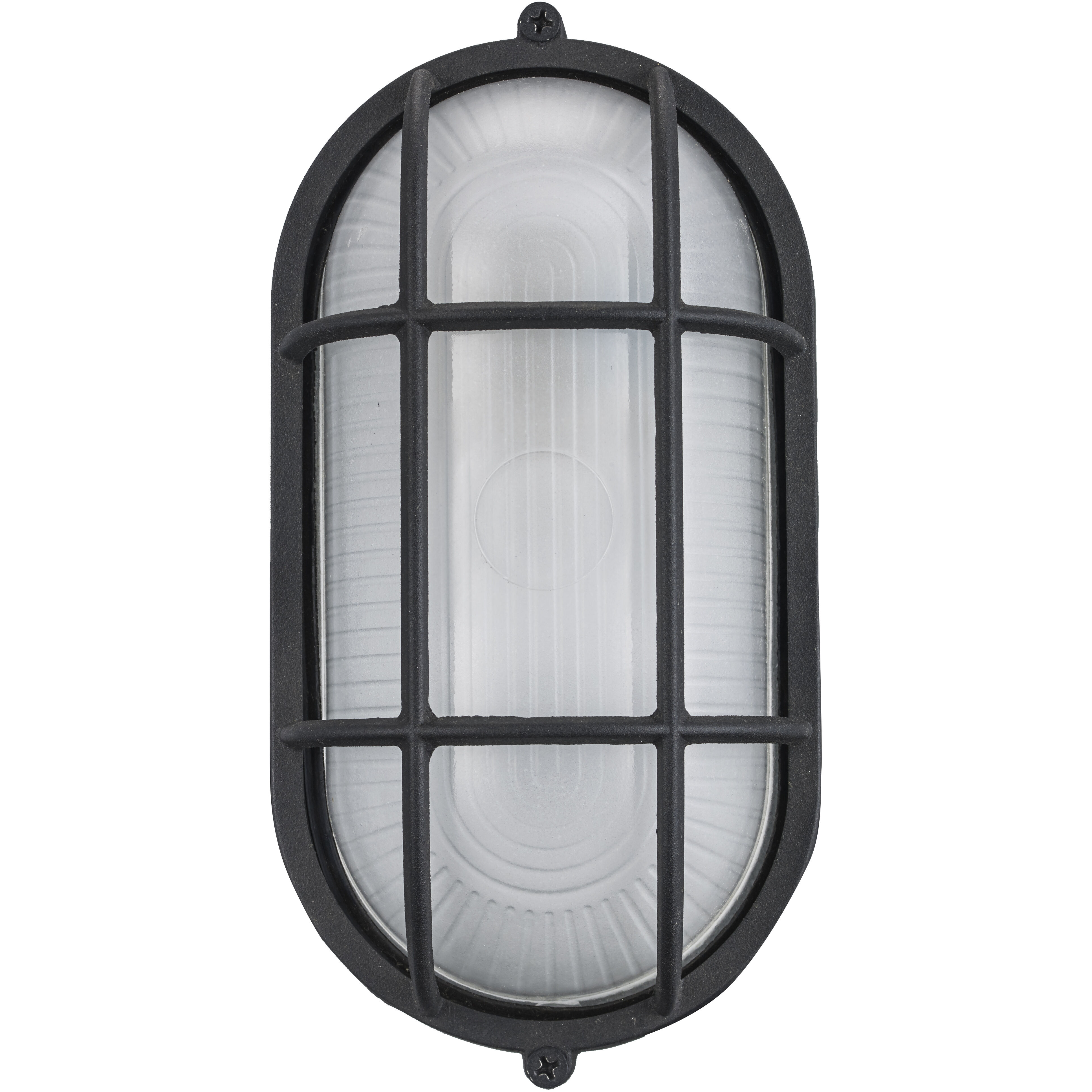 Aria 1 Light 9 inch Black Outdoor Bulkhead
