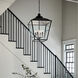 Homestead Dame 4 Light 19 inch Anvil Iron Foyer Pendant Ceiling Light, Dame