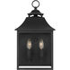 Sean Lavin Galena 2 Light 17 inch Textured Black Outdoor Wall Lantern