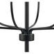 Newland 6 Light 21 inch Matte Black Chandelier Ceiling Light