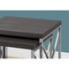 Cortland 21 X 20 inch Grey Nesting Table, 2-Piece Set