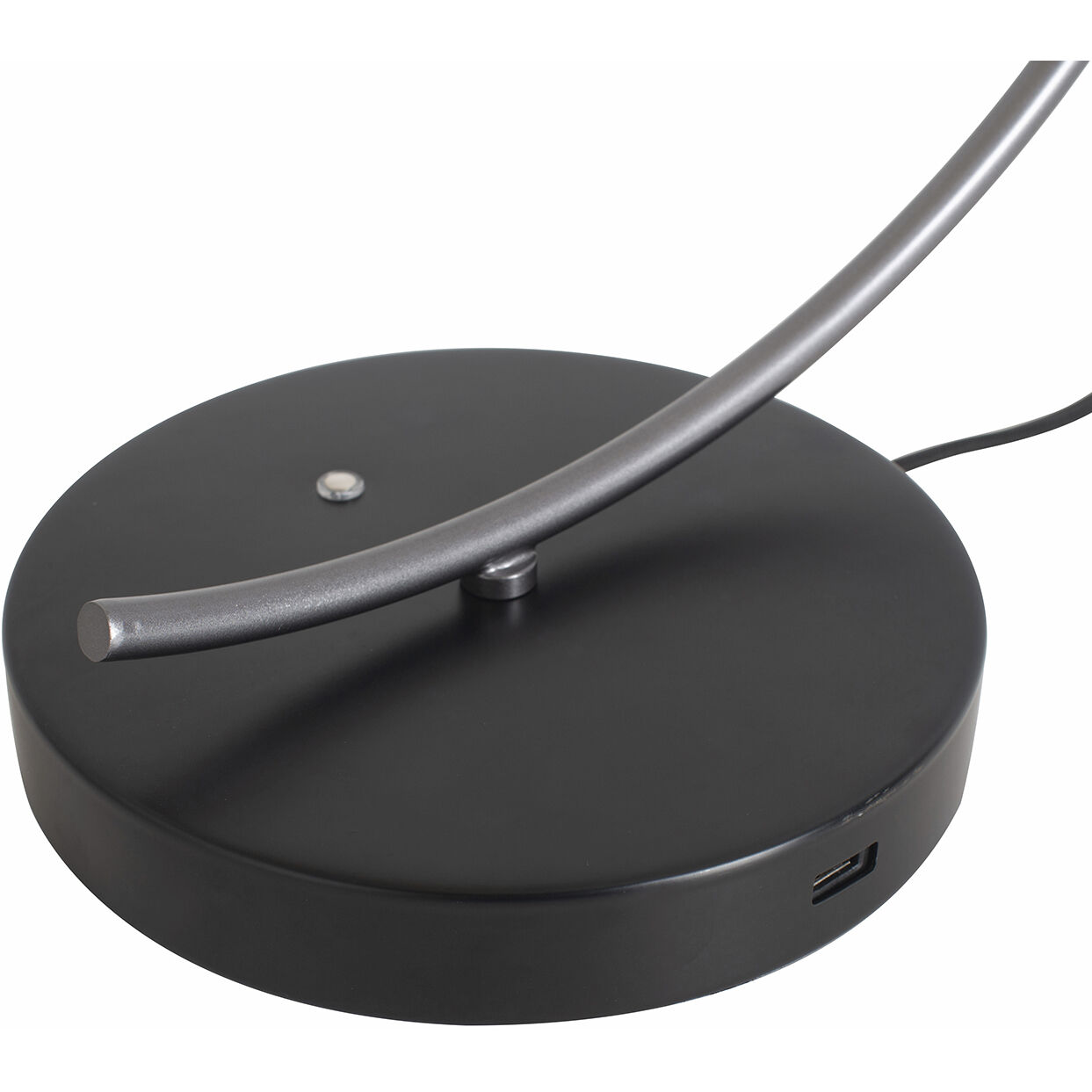 Roswell 23 inch 23.00 watt Matte Black Table Lamp Portable Light