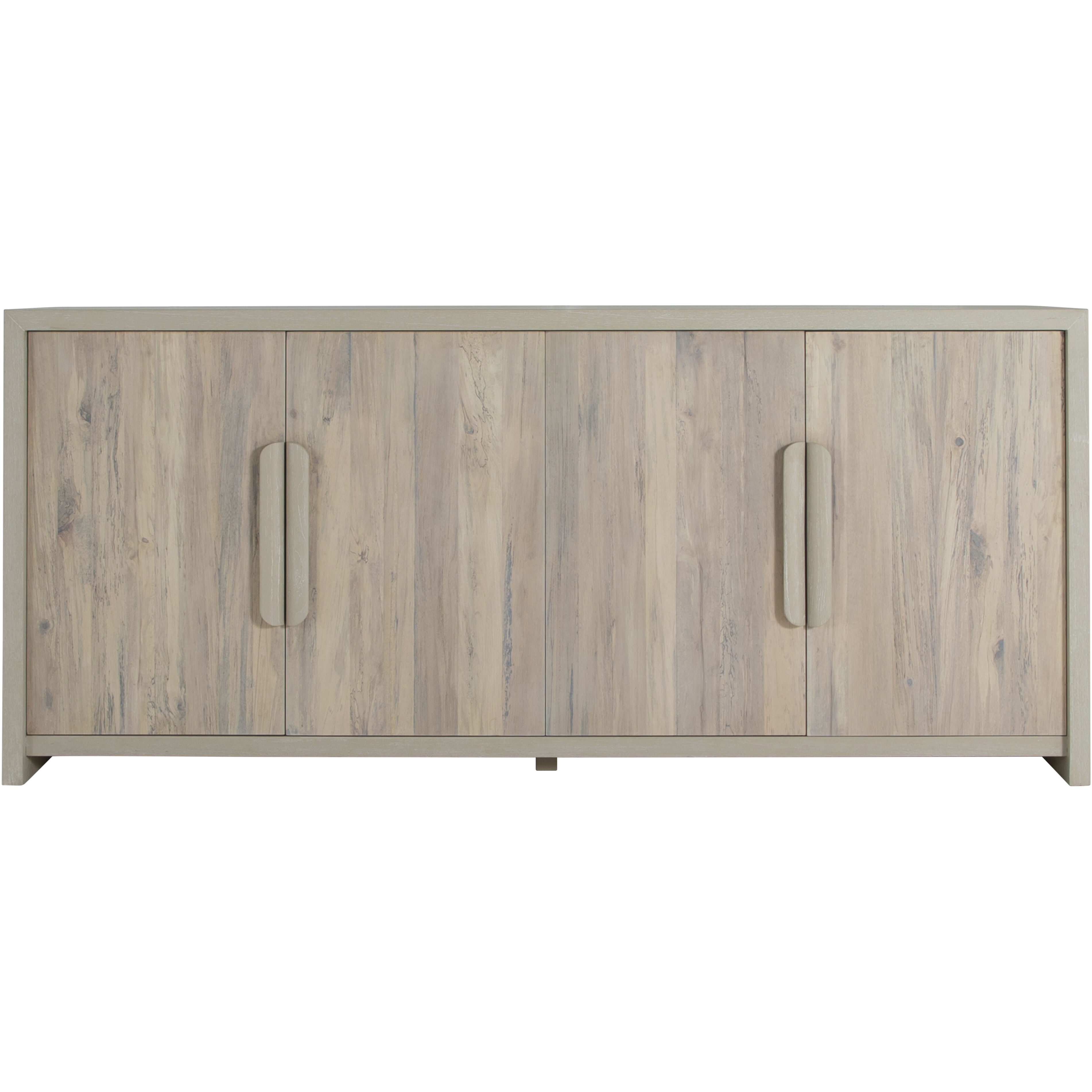 Zachariah Natural Spalted / Cerused White Cabinet