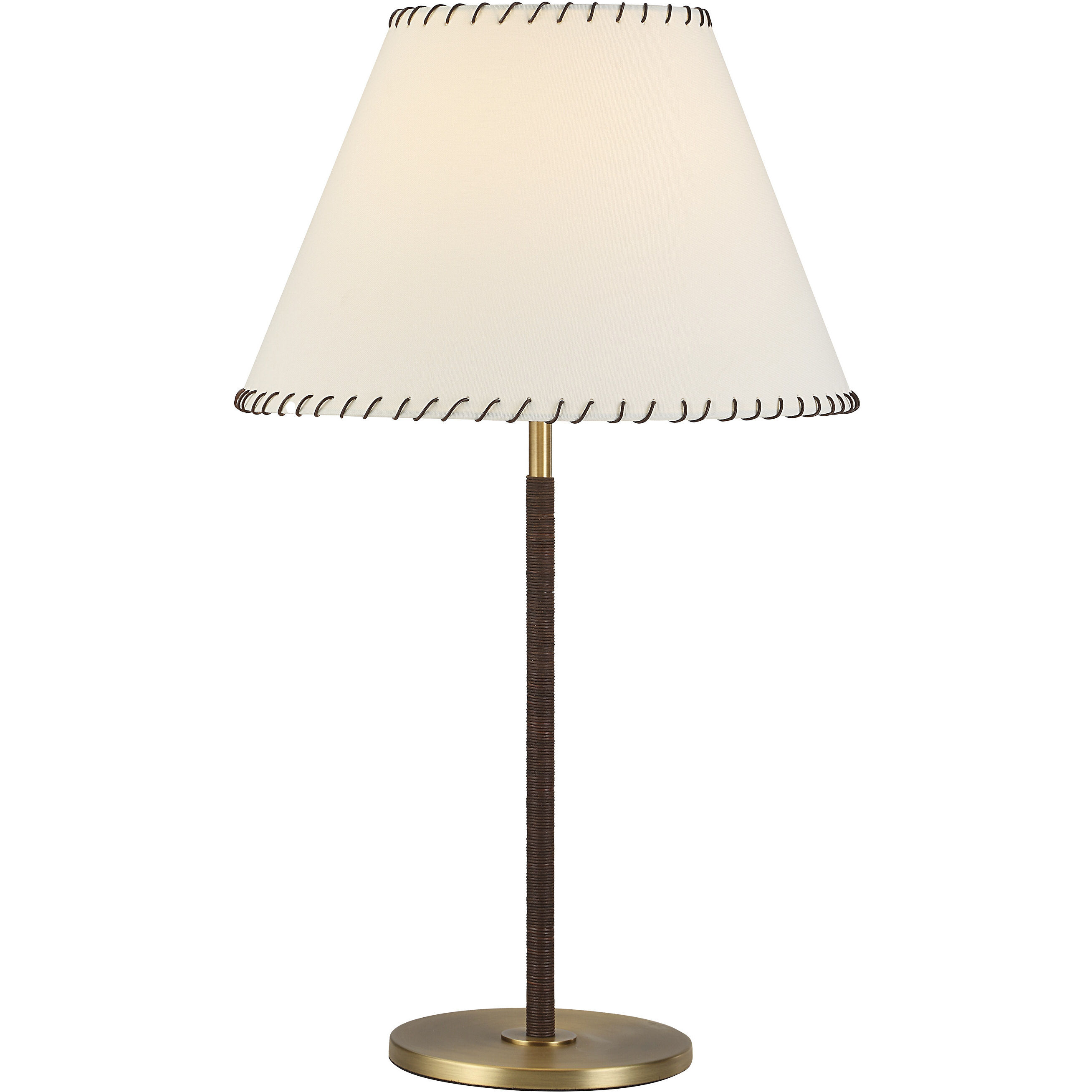 Camelia 27 inch 60.00 watt Dark Antique Brushed Brass Table Lamp Portable Light
