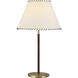 Camelia 27 inch 60.00 watt Dark Antique Brushed Brass Table Lamp Portable Light