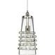 Ribbon 1 Light 6 inch Clear Glass Pendant Ceiling Light