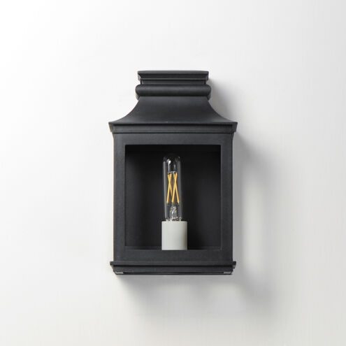 Savannah VX 1 Light 13 inch Black Oxide Outdoor Wall Mount
