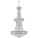 Canada 32 Light 36 inch Chrome Chandelier Ceiling Light