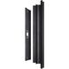 Kestrel LED 30 inch Textured Black Exterior Wall Sconce