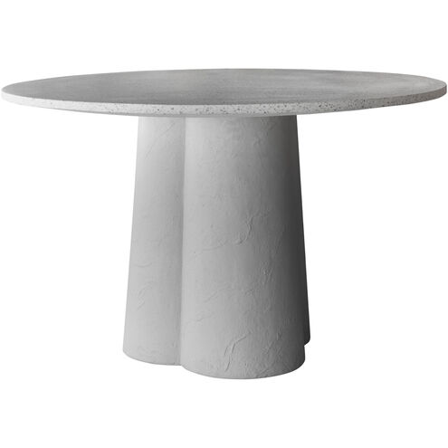 Mono 47 X 47 inch White Dining Table, Outdoor