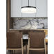 Renaud LED 13 inch Matte Black Pendant Ceiling Light