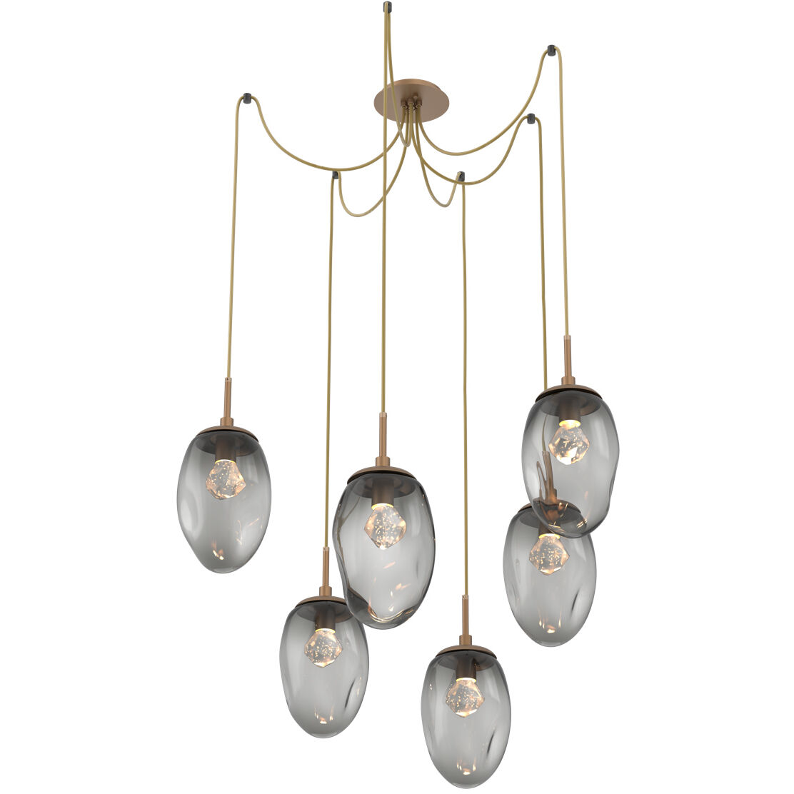 Meteo 6 Light 17.00 inch Pendant