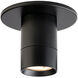 Twist-N-Lite LED 5 inch Black Flush Mount Ceiling Light