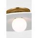 kate spade new york Endicott 1 Light 16 inch Burnished Brass Flush Mount Ceiling Light