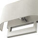 Allison 2 Light 15 inch Brushed Nickel ADA Wall Sconce Wall Light, Large