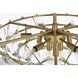 Adaline 11 Light 24 inch Satin Gold Chandelier Ceiling Light