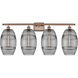 Ballston Vaz 4 Light 38 inch Antique Copper Bath Vanity Light Wall Light