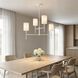 Barbara Barry Key 4 Light 32 inch Matte White Chandelier Ceiling Light
