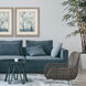 Landscapes Collection Blue Framed Art