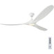 Maverick 70 inch Matte White Ceiling Fan