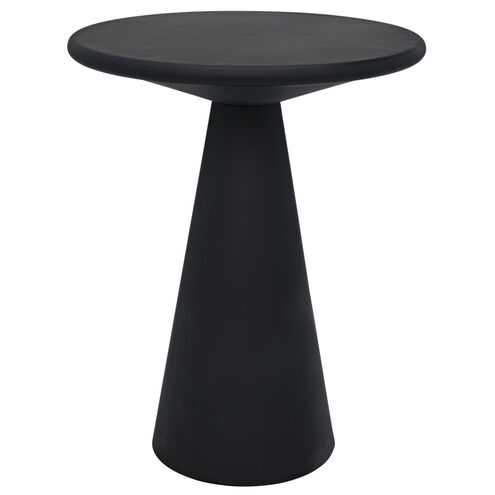 Idiom 19.5 X 15.5 inch Matte Black Side Table
