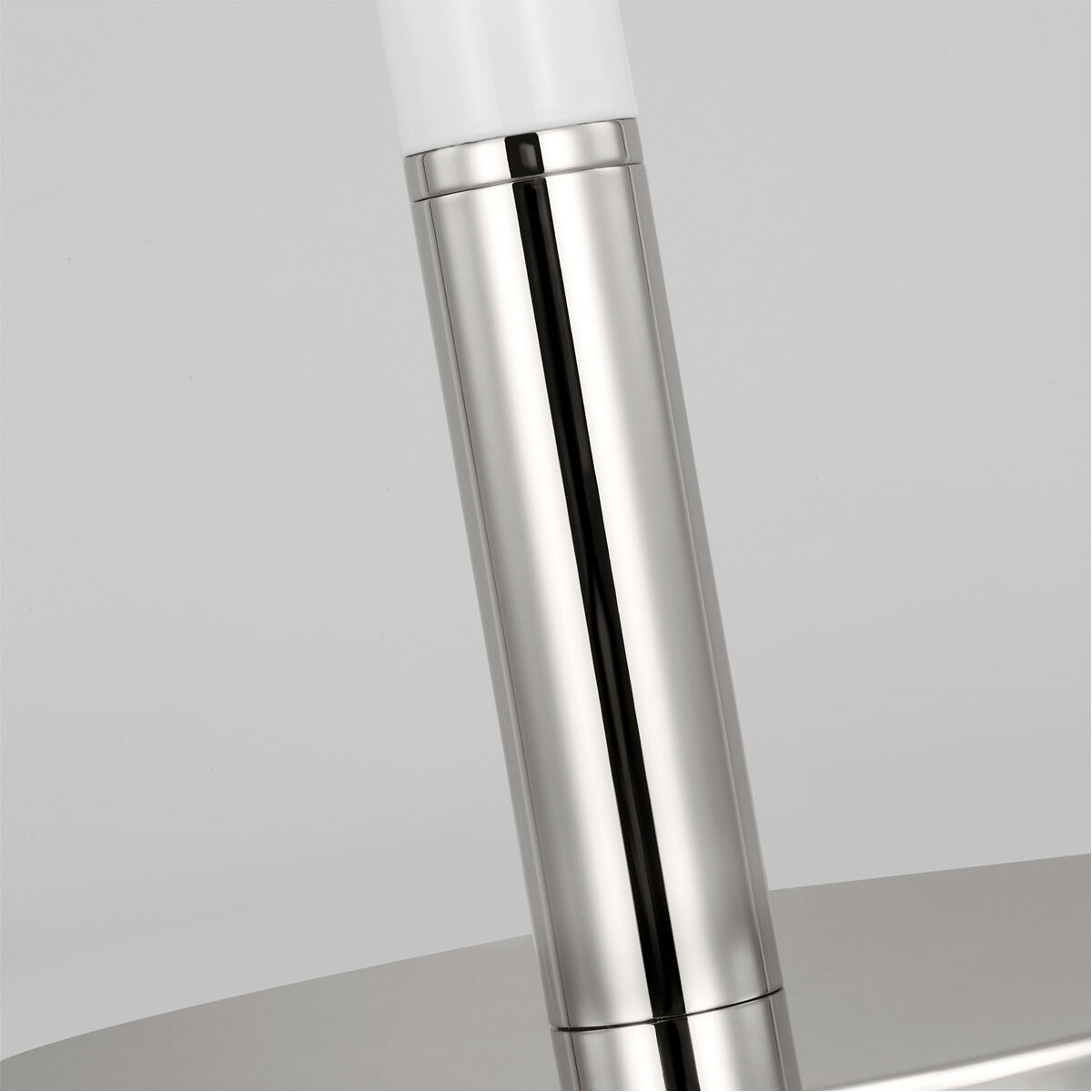 kate spade new york Monroe 27.13 inch 9 watt Polished Nickel Table Lamp Portable Light in Polished Nickel / Gloss White