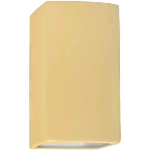 Ambiance 1 Light 7.25 inch Muted Yellow Wall Sconce Wall Light