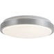 Yanis 15.13 inch Brushed Nickel Flush Mount Ceiling Light