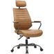 Executive Orange Swivel Office Chair