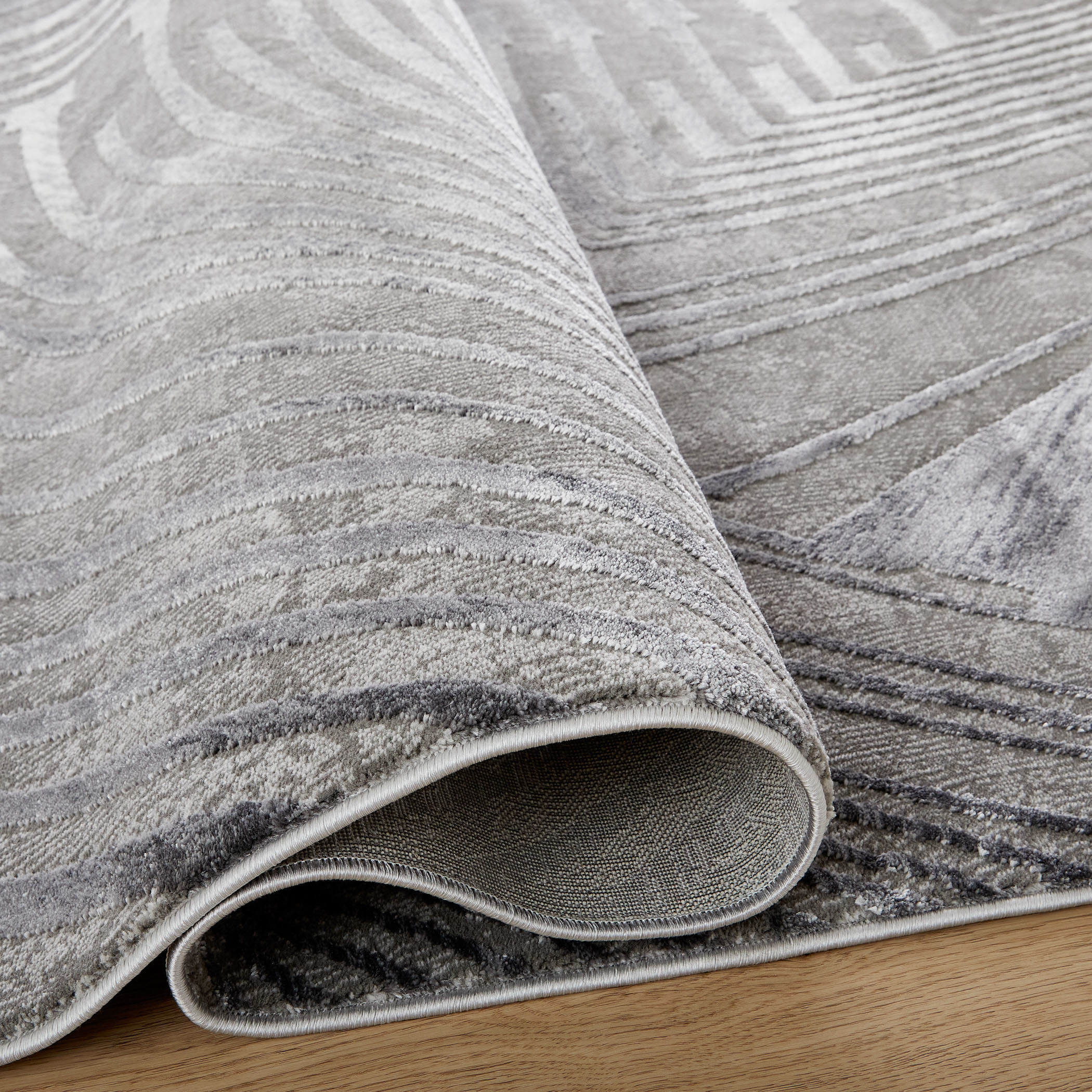 Dalia 130 X 94 inch Mineral Tones Rug in 8 x 11