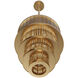 Waldorf LED 12 inch Aged Brass Pendant Ceiling Light