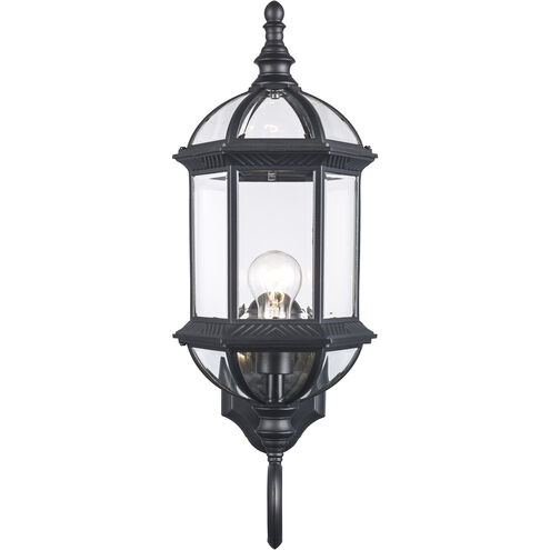 Wentworth 1 Light 22 inch Black Outdoor Wall Lantern