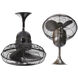 Atlas Kaye 17 inch Textured Bronze Wall/Ceiling Fan, Atlas