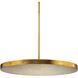Laigne 4 Light 36 inch Gold Leaf Pendant Ceiling Light
