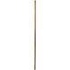 Chiverny 70 X 30 inch Antique Brass French Panel Mirror