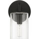 Hailie 1 Light 5 inch Flat Black Wall Sconce Wall Light